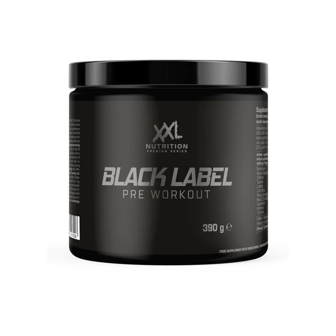 Black Label Pre-Workout